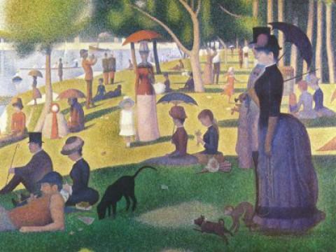 Georges Seurat. La utopía naranja verde púrpura