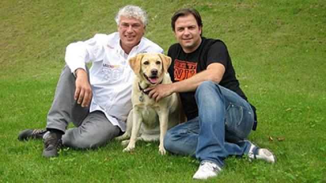 Mit Oli P., Toni Polster und Sandy Mölling