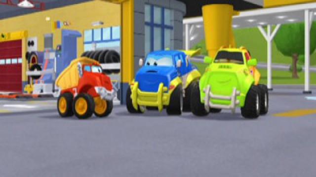 Rallyes Rennen / Fliegende Trucks