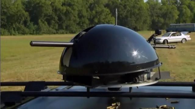 Remote Control Machine Gun