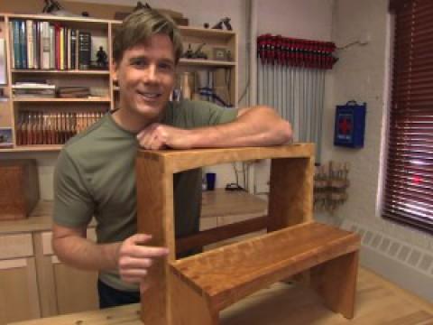 Shaker-Inspired Step Stool