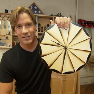Sand Shaded Clock