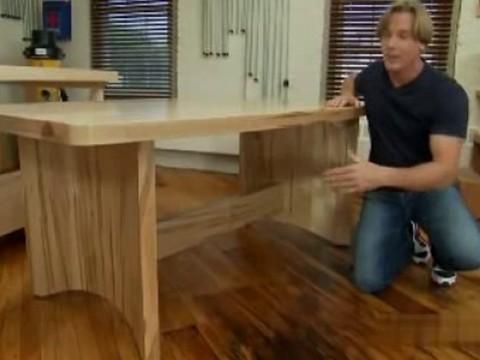 Coopered Leg Table