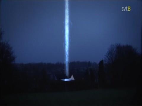 En mäktig ljusstråle