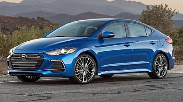 2017 Hyundai Elantra & 2017 Mercedes-AMG GLE 63 S Coupe