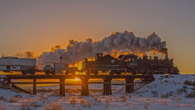 THE BEST OF TRAINS AROUND NORTH AMERICA