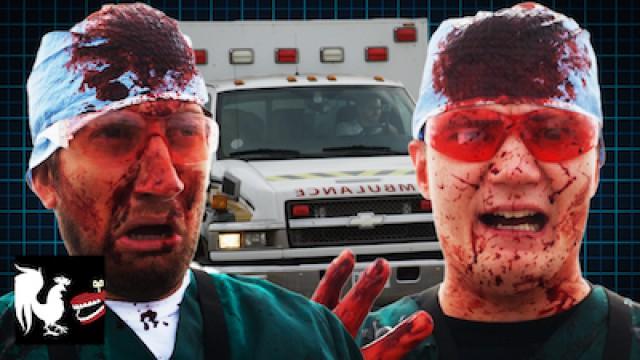 Surgeon Simulator in an Ambulance: Featuring Gavin and Michael
