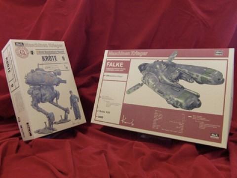Hasegawa Ma.K Falke & WAVE 3Q Kröte + Diorama