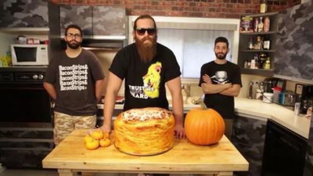 Pumpkin Spice Pizza Cake