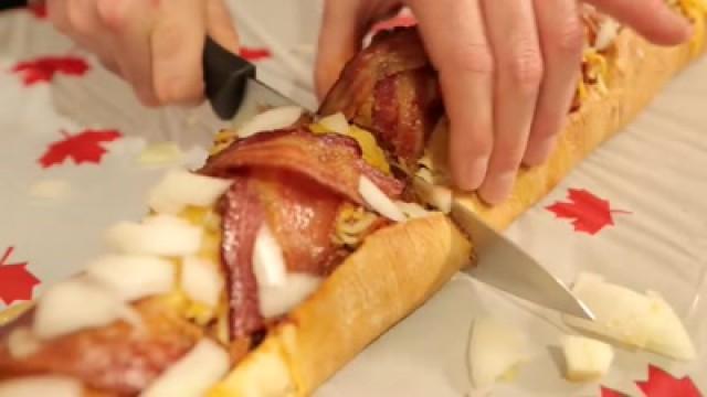 Human-Size Hot Dog