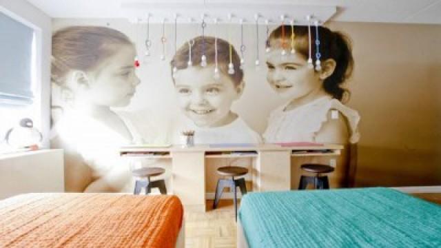 Bedroom for Triplets in Midtown Manhattan