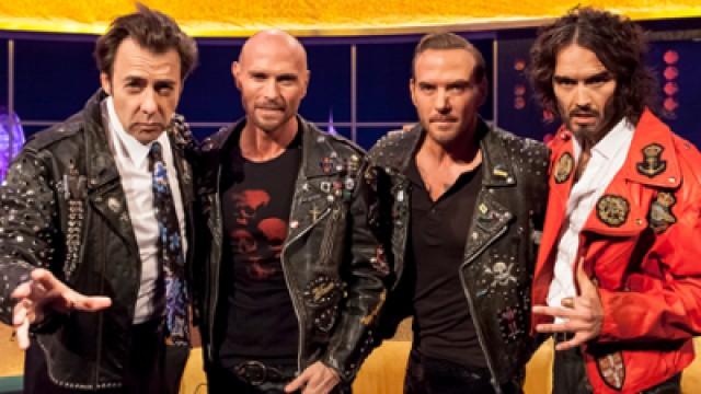 Alan Davies, Russell Brand, Bros, Morgana Robinson, Rebecca Ferguson