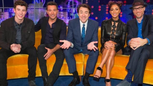 Shawn Mendes, Nicole Scherzinger, Gino D'Acampo, Stephen Merchant