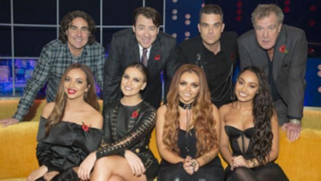Jeremy Clarkson, Robbie Williams, Micky Flanagan, Little Mix