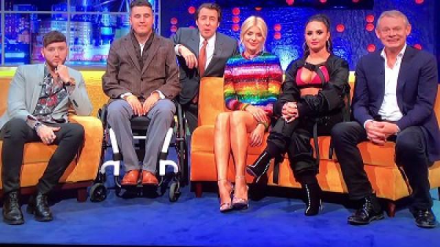 Demi Lovato, Martin Clunes, Holly Willoughby, Henry Fraser, James Arthur