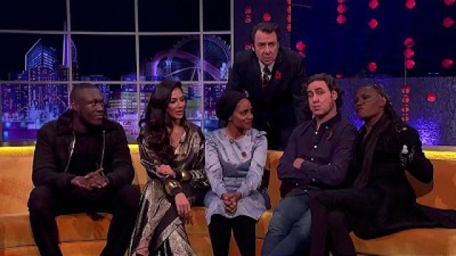 Grace Jones, Nicole Scherzinger, Micky Flanagan, Stormzy
