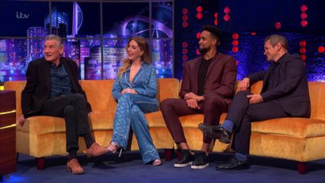 Michael Palin, Alexander Armstrong, Ashley Banjo, Katherine Ryan, Michael Sheen, Mark Ronson, Lykke Li