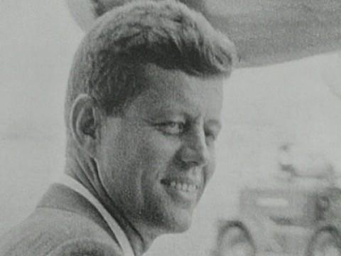 John F. Kennedy and Jacqueline Bouvier Kennedy