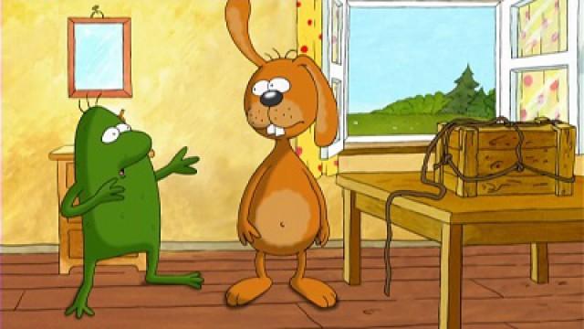 Schlafohrhase und Knickzungenfrosch