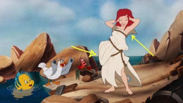 Les gaffes et erreurs de La Petite Sirène