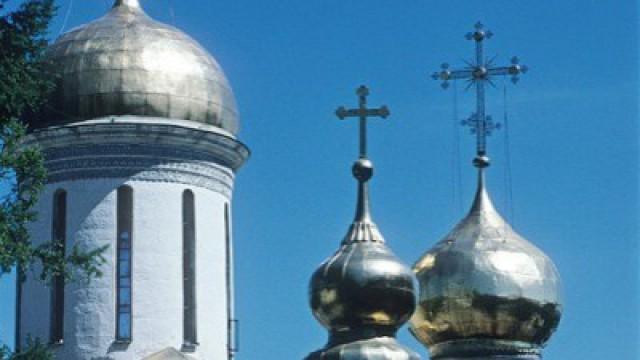 Das Dreifaltigkeitskloster von Sergijew Possad (Russland)
