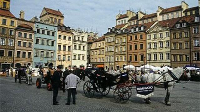 Die Altstadt von Warschau (Polen)