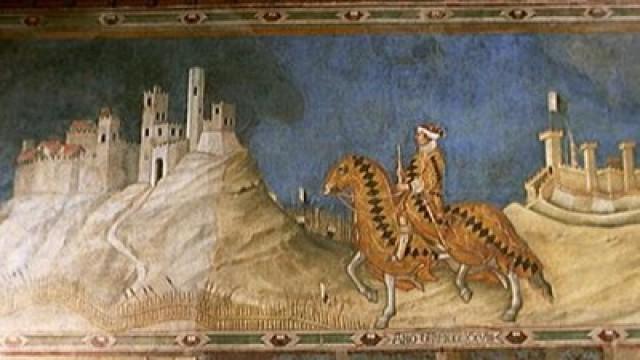 Die Altstadt von Siena (Italien)