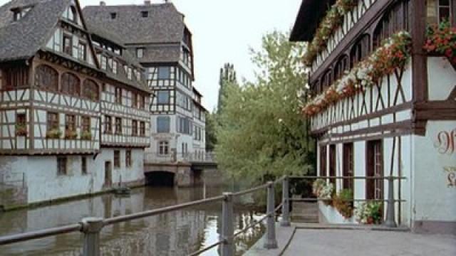 Die Altstadt von Straßburg (Frankreich)