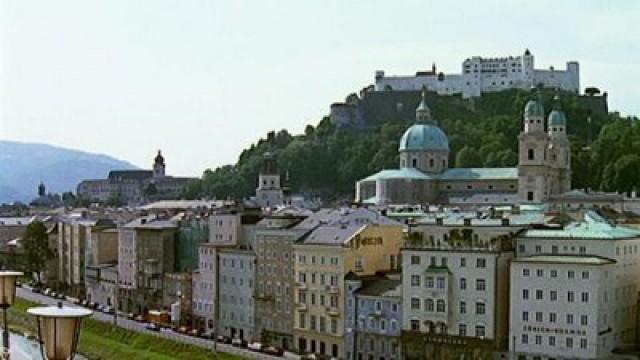 Die Altstadt von Salzburg (Österreich)