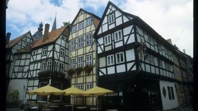 Die Altstadt von Quedlinburg (Deutschland)