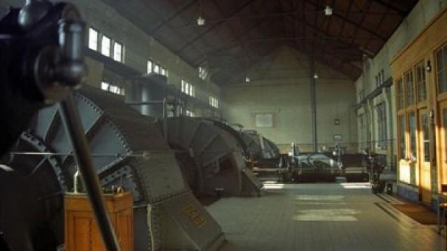 Das Wouda- Schöpfwerk (Niederlande)