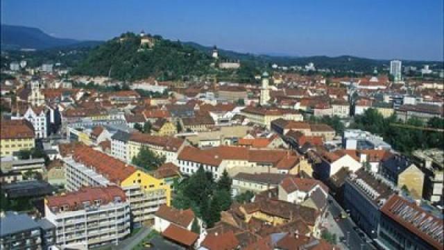 Die Altstadt von Graz (Österreich)