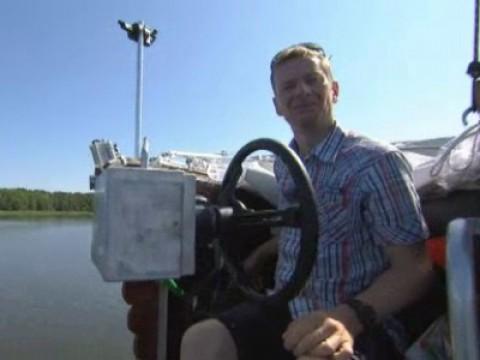 Mit dem Floß auf der Havel (2)