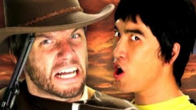Bruce Lee vs Clint Eastwood