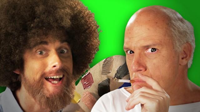 Behind the Scenes - Bob Ross vs Pablo Picasso