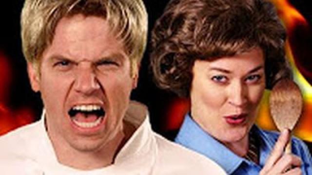 Gordon Ramsay vs Julia Child