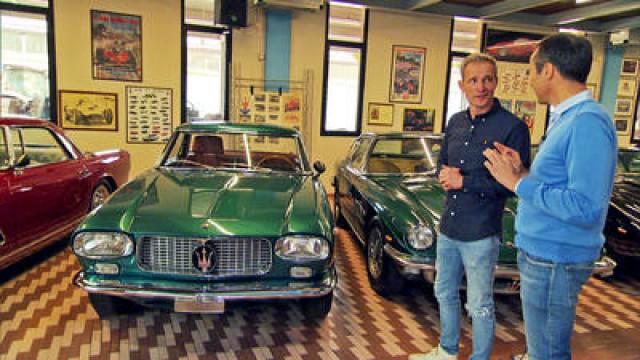 Det sucht Mini-SUV / Auktion Düsseldorf / Panini-Sammlung / Hamid sucht Sammlerstück / Phil Hill vs Niki Schelle