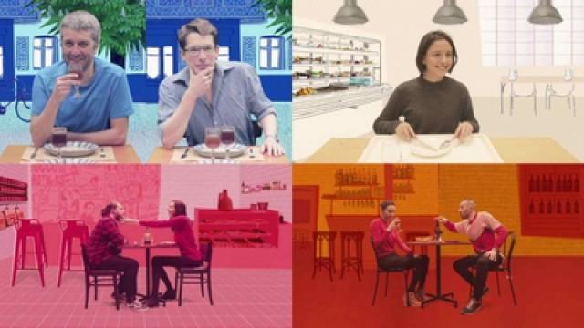 Une nouvelle façon de draguer en vogue dans les restaurants berlinois / l'Allemande Luna Ragheb présente une spécialité qu’elle prépare durant les semaines précédant Pâques / visite except
