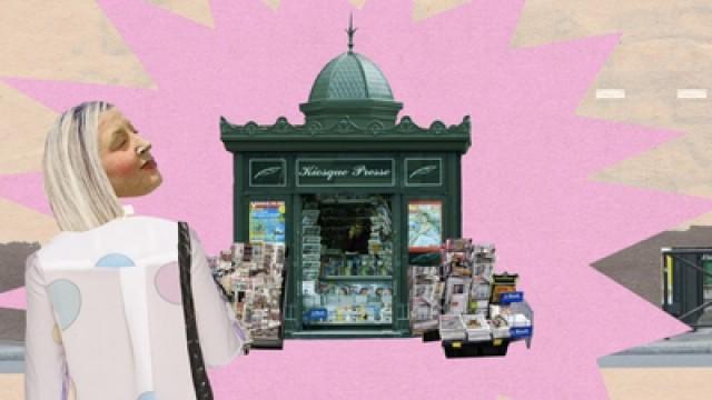 #457 Le kiosque à journaux ; la « Trinkhalle »