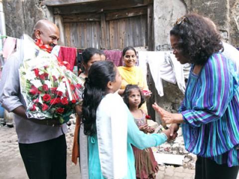 Oprah Travels to India