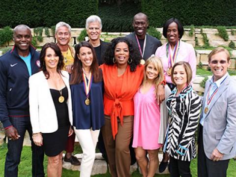 Oprah Salutes Superstar Olympians