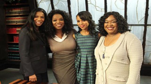 Kerry Washington and Shonda Rhimes