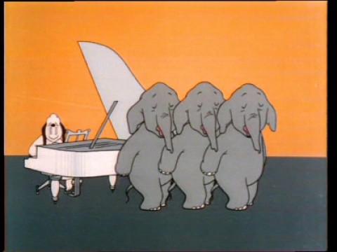 „Ein dicker Elefant“