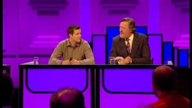 Julian Clary, Stephen Fry and Russell Tovey