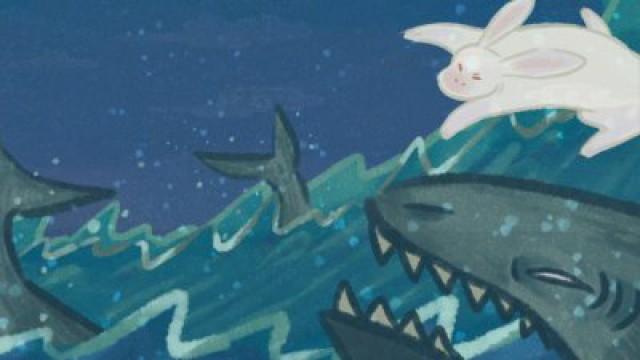 The White Rabbit of Inaba; The Giant, Strange-Colored Deer; The Jewel of Sangosu