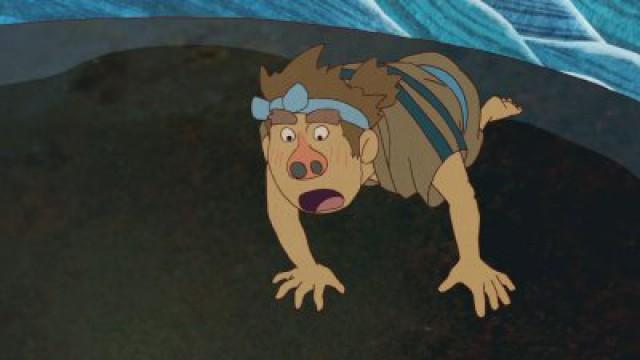 Sameuratarou Became a Rock; Koukichi Flies Through The Sky