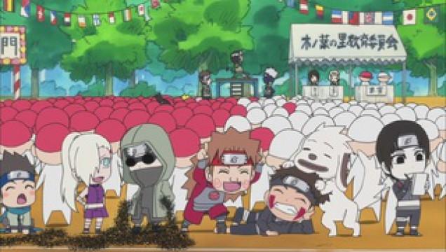 La grande compétition sportive de Konoha / Les combats de cavalerie sont un des grands plaisirs de la jeunesse