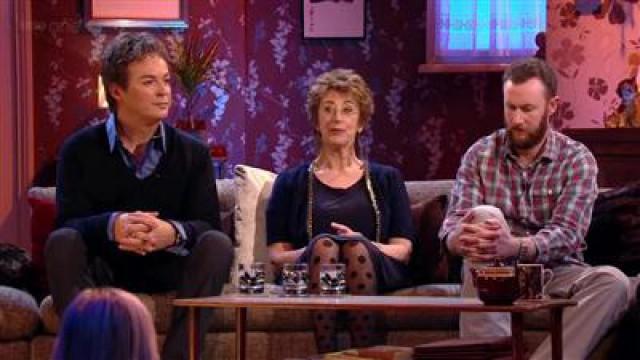 Maureen Lipman, Julian Clary and Alex Horne