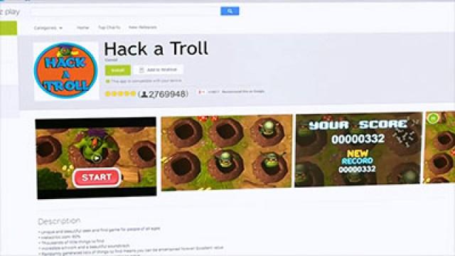 Hack a Troll becomes a big success