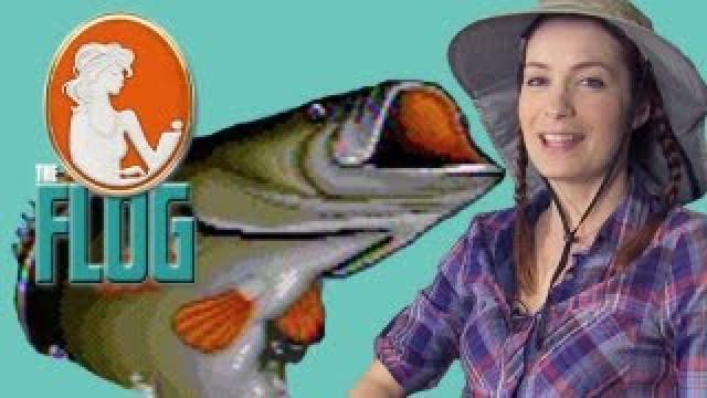 Felicia Day plays Sega Bassfishing Tourney 1996. It Sucks.